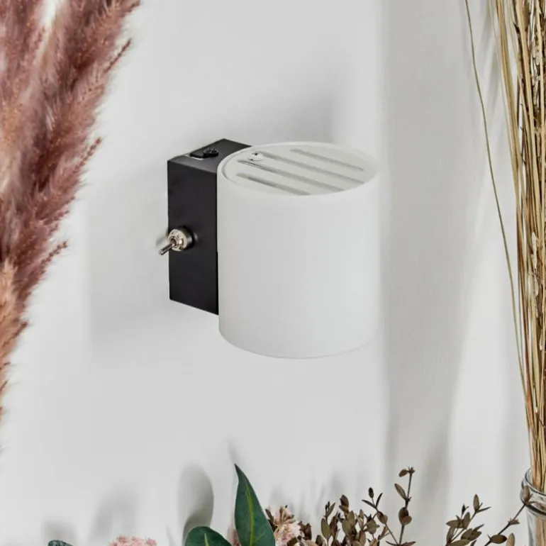 Bamako Luminaire Up & Down, Applique murale LED Noir, 1 lumière
