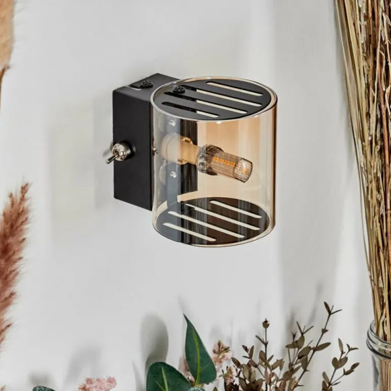 Bamako Luminaire Up & Down, Applique murale LED Noir, 1 lumière