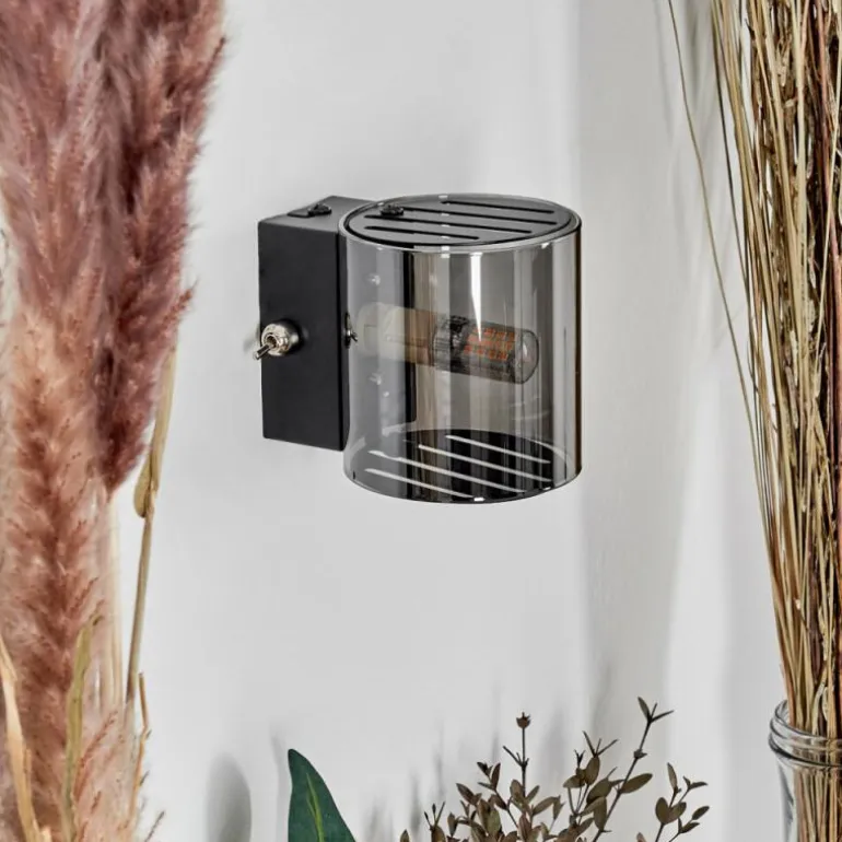 Bamako Luminaire Up & Down, Applique murale LED Noir, 1 lumière