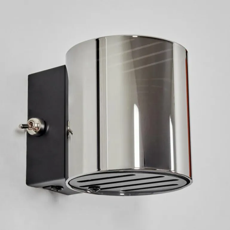 Bamako Luminaire Up & Down, Applique murale LED Noir, 1 lumière