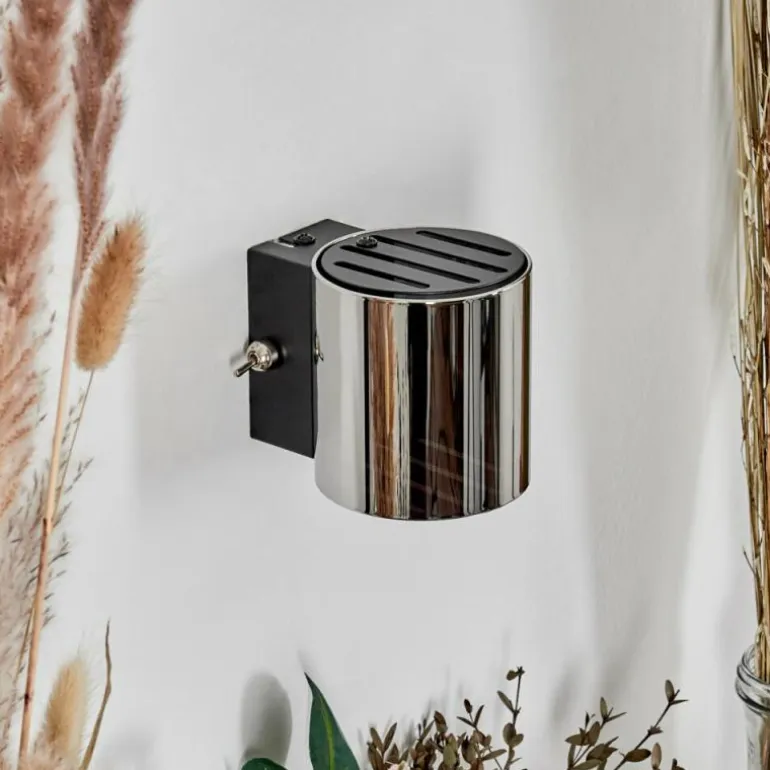 Bamako Luminaire Up & Down, Applique murale LED Noir, 1 lumière