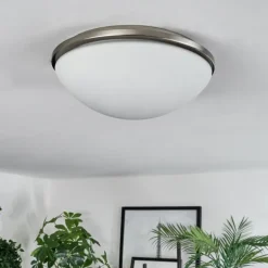 Banan Plafonnier, Spot de plafond Nickel mat, 2 lumières