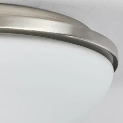 Banan Plafonnier, Spot de plafond Nickel mat, 2 lumières