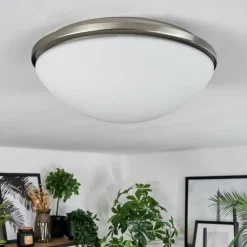 Banan Plafonnier, Spot de plafond Nickel mat, 2 lumières