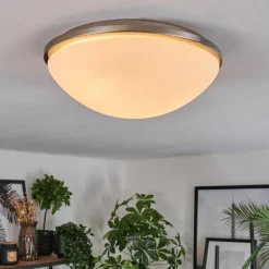 Banan Plafonnier, Spot de plafond Nickel mat, 2 lumières