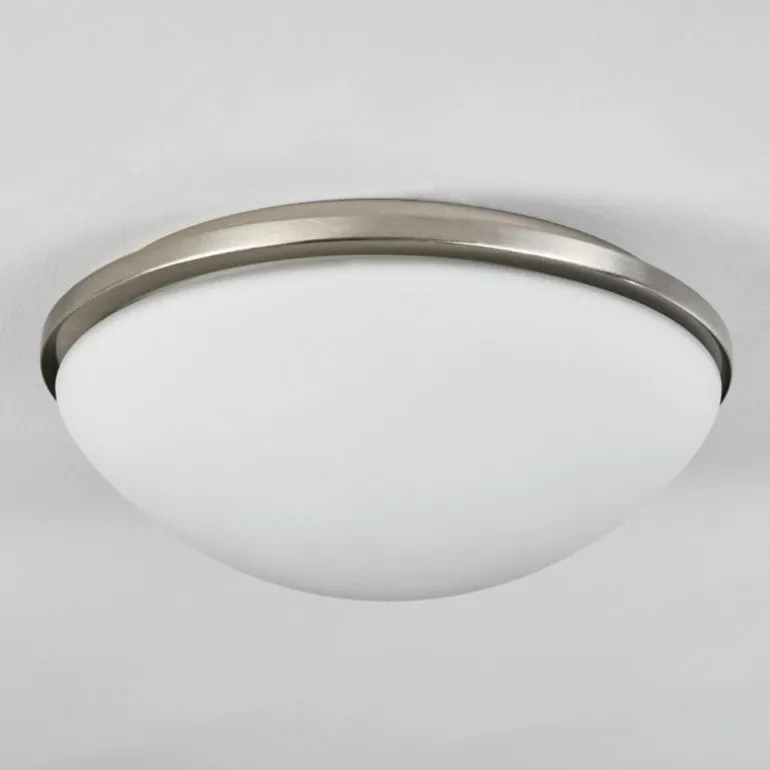 Banan Plafonnier, Spot de plafond Nickel mat, 2 lumières