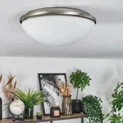 Banan Plafonnier, Spot de plafond Nickel mat, 2 lumières