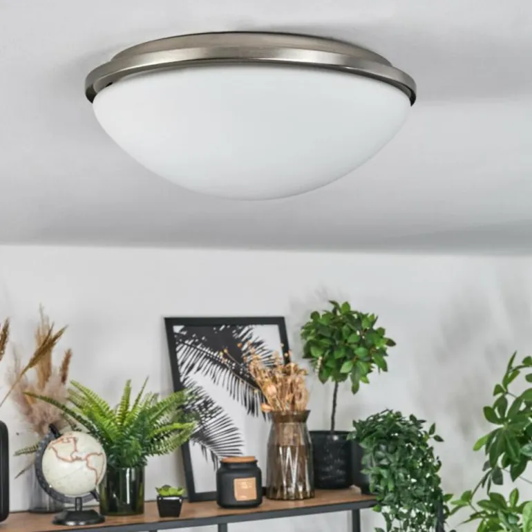 Banan Plafonnier, Spot de plafond Nickel mat, 2 lumières
