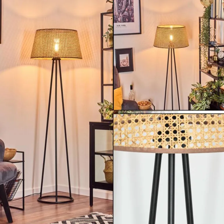 Barcos Lampadaire beige, 1 lumière