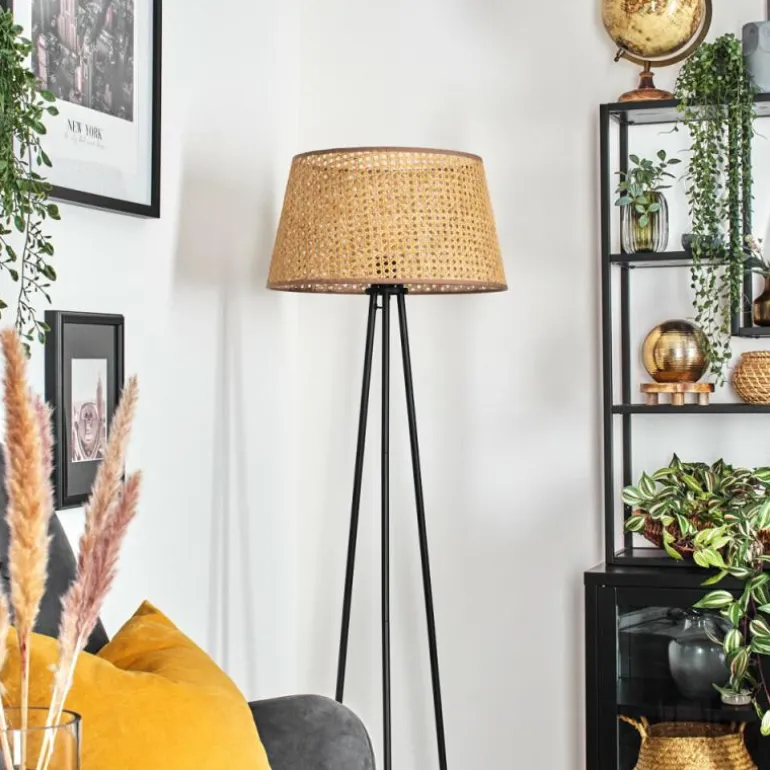 Barcos Lampadaire beige, 1 lumière