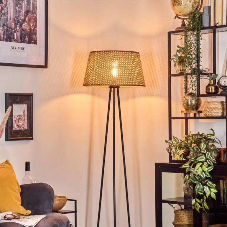 Barcos Lampadaire beige, 1 lumière
