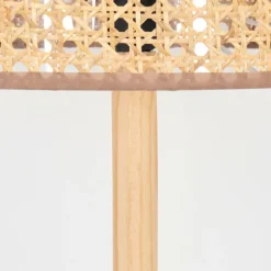 Barcos Lampadaire Écru, Noir, 1 lumière