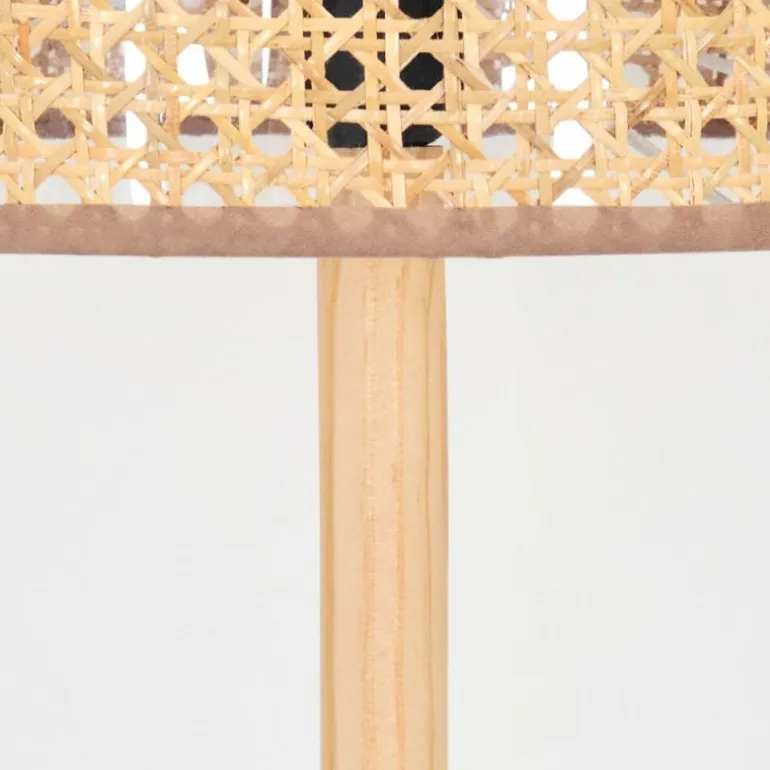 Barcos Lampadaire Écru, Noir, 1 lumière