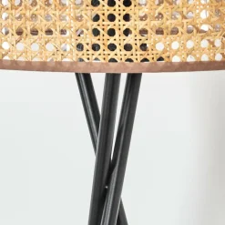 Barcos Lampadaire Noir, 1 lumière