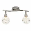 Barre de spots Brilliant Joya Chrome, 2 lumières