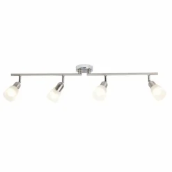 Barre de spots Brilliant Bethany LED Chrome, 4 lumières