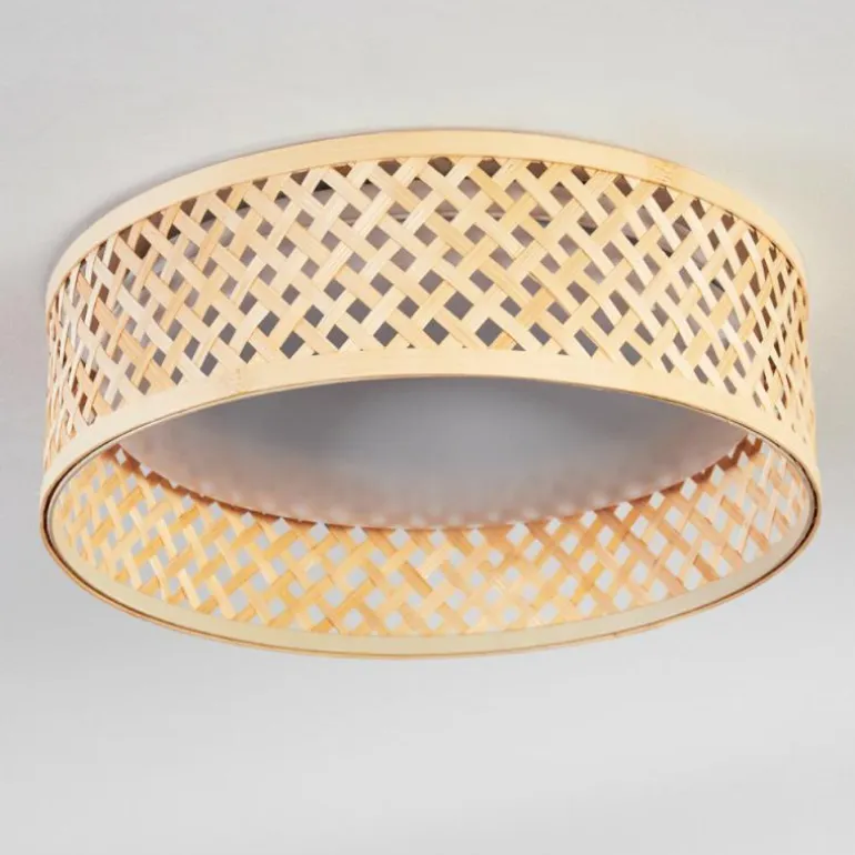 Barroco Plafonnier LED Écru, Blanc, 1 lumière