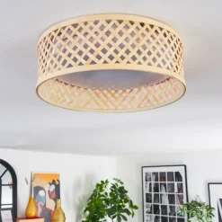 Barroco Plafonnier LED Écru, Blanc, 1 lumière