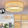 Barroco Plafonnier LED Écru, Blanc, 1 lumière