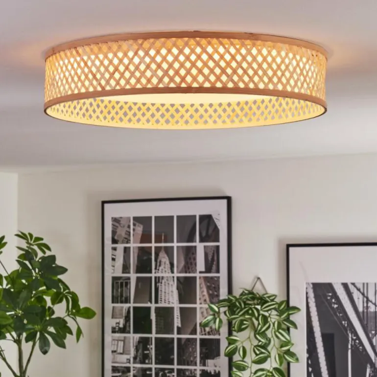 Barroco Plafonnier LED Écru, Blanc, 1 lumière