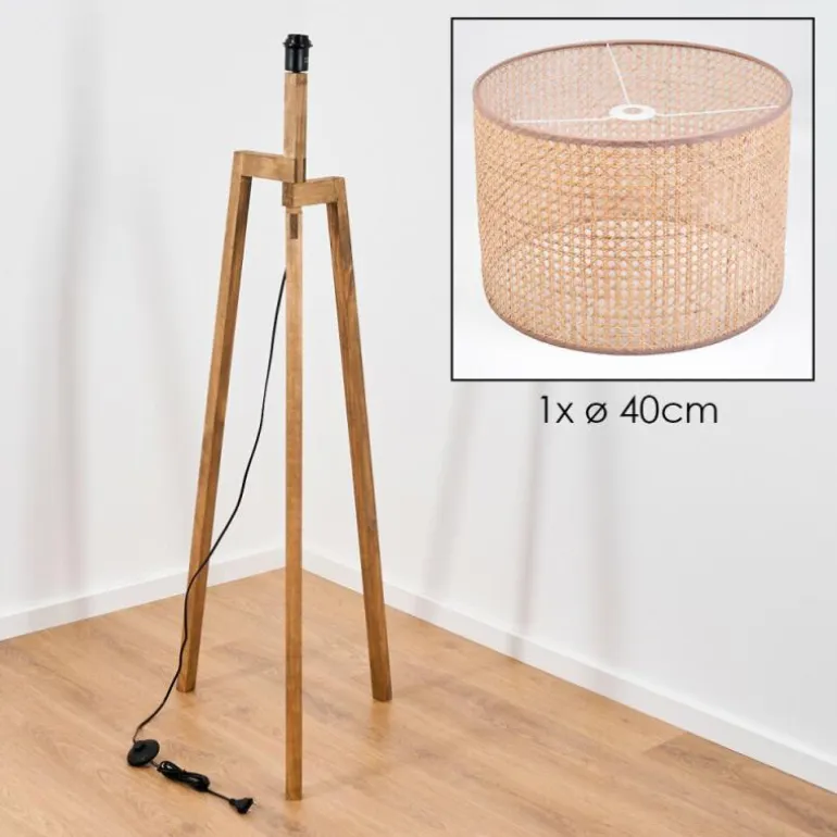 Bassagoda Lampadaire, Liseuse Écru, 1 lumière