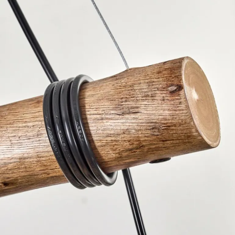 Basto Suspension, Boule lumineuse, Suspension Écru, Noir, 4 lumières