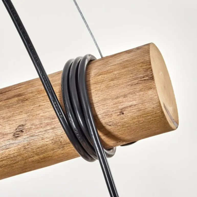 Basto Suspension, Boule lumineuse, Suspension Écru, Noir, 3 lumières