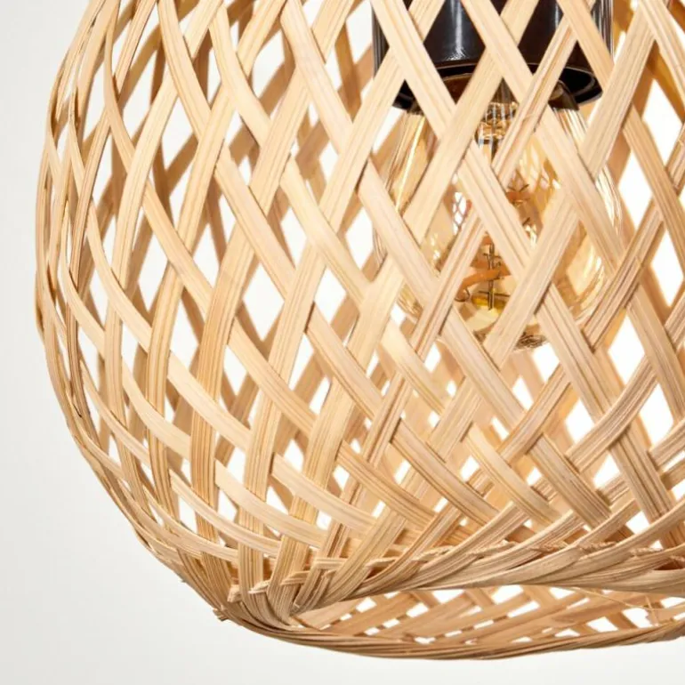 Basto Suspension, Boule lumineuse, Suspension Écru, Noir, 3 lumières