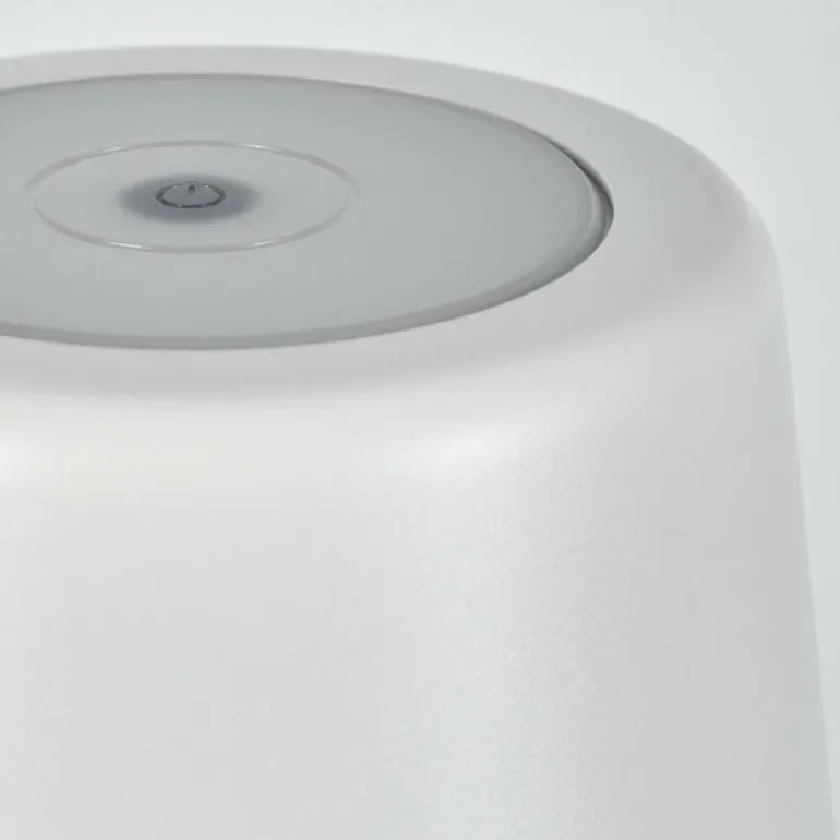 Belece Lampe de table d'extérieur, Lampe à poser LED Blanc, 1 lumière