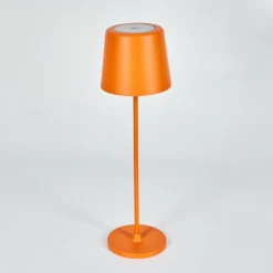 Belece Lampe de table d'extérieur, Lampe à poser LED Orange, 1 lumière