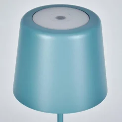 Belece Lampe de table d'extérieur, Lampe à poser LED Bleu, 1 lumière
