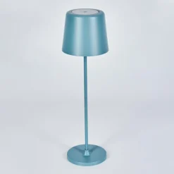 Belece Lampe de table d'extérieur, Lampe à poser LED Bleu, 1 lumière