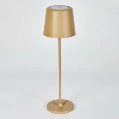 Belece Lampe de table d'extérieur, Lampe à poser LED Beige, 1 lumière