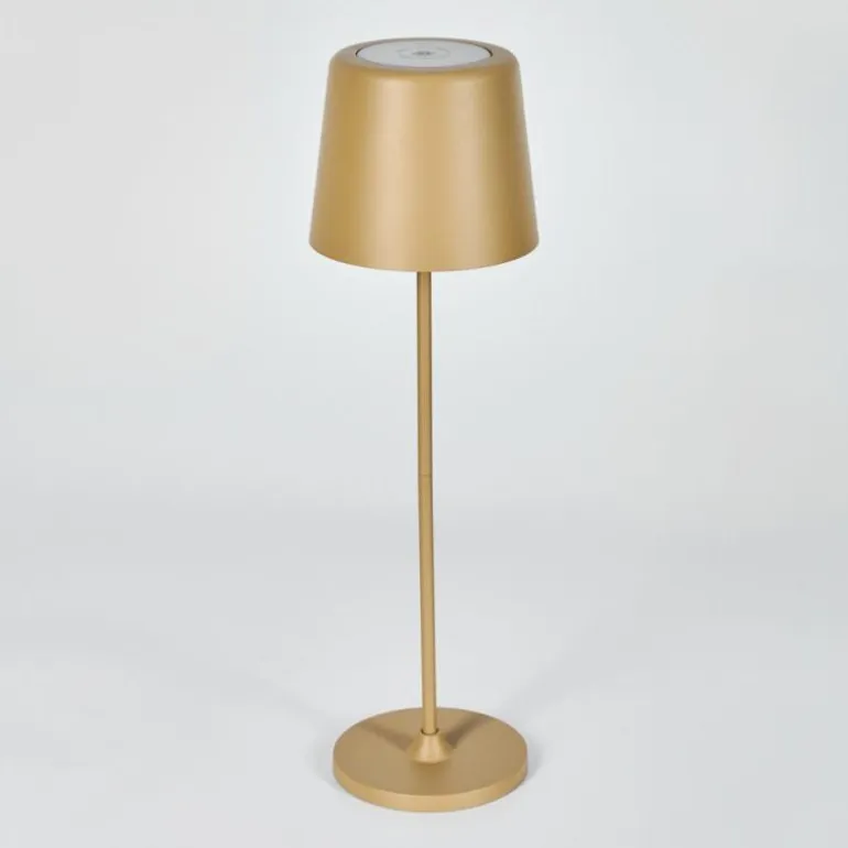 Belece Lampe de table d'extérieur, Lampe à poser LED Beige, 1 lumière