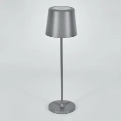 Belece Lampe de table d'extérieur, Lampe à poser LED Gris, 1 lumière