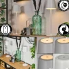 Belece Lampe de table d'extérieur, Lampe à poser LED Blanc, 1 lumière