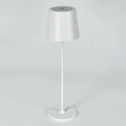 Belece Lampe de table d'extérieur, Lampe à poser LED Blanc, 1 lumière