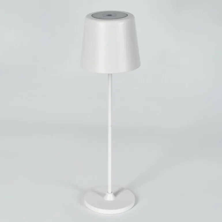Belece Lampe de table d'extérieur, Lampe à poser LED Blanc, 1 lumière