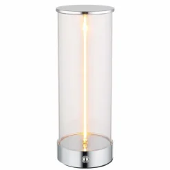 Bendy Lampe à poser Luminaires Globo Lighting LED Chrome, 1 lumière