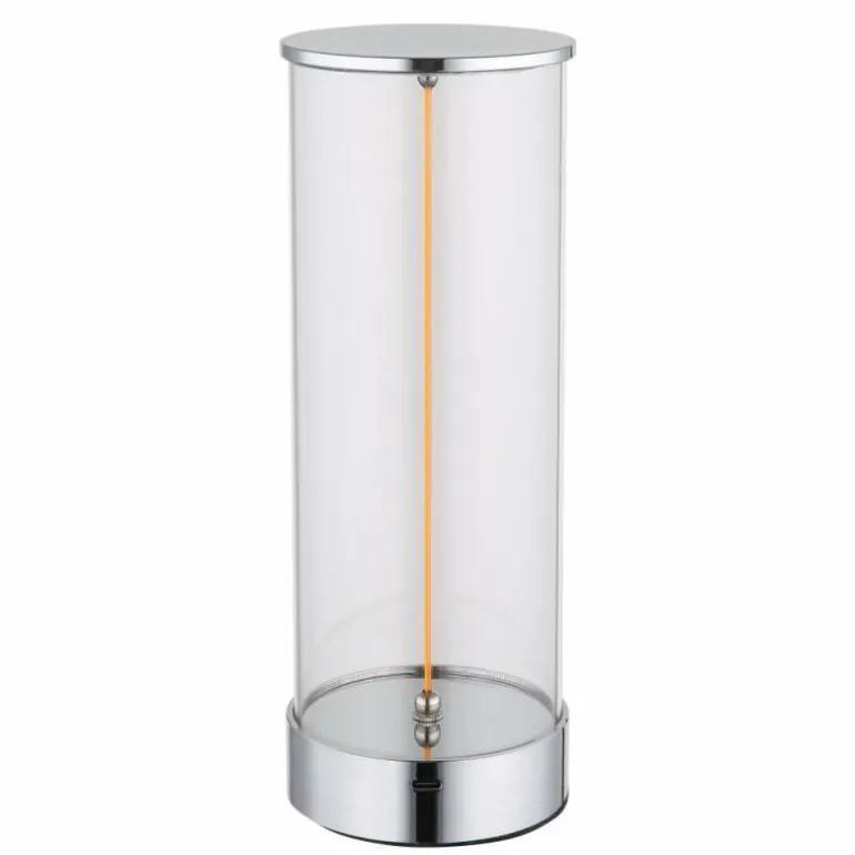 Bendy Lampe à poser Luminaires Globo Lighting LED Chrome, 1 lumière