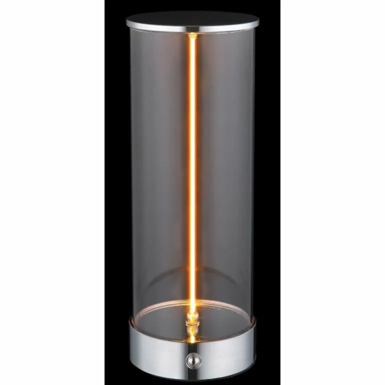 Bendy Lampe à poser Luminaires Globo Lighting LED Chrome, 1 lumière