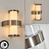 Blinneberg Luminaire extérieur, Lampe murale d´extérieur LED Nickel mat, 2 lumières