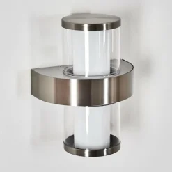 Blinneberg Luminaire extérieur, Lampe murale d´extérieur LED Nickel mat, 2 lumières