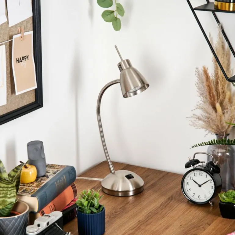 Bondorlunda Lampe de bureau, Lampe à poser Nickel mat, 1 lumière
