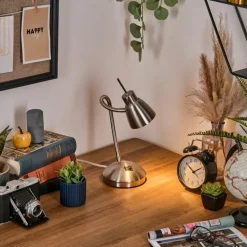 Bondorlunda Lampe de bureau, Lampe à poser Nickel mat, 1 lumière