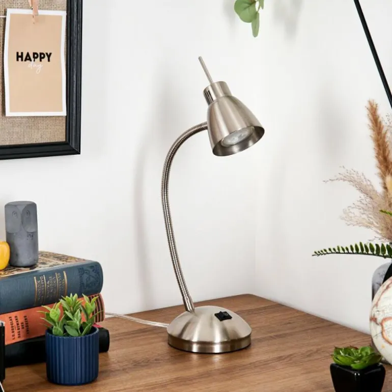 Bondorlunda Lampe de bureau, Lampe à poser Nickel mat, 1 lumière