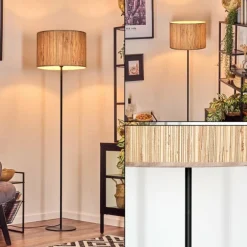 Bongal Lampadaire Écru, 1 lumière
