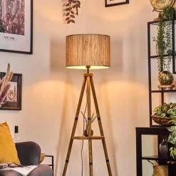 Bongal Lampadaire Écru, 1 lumière