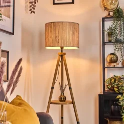 Bongal Lampadaire Écru, 1 lumière