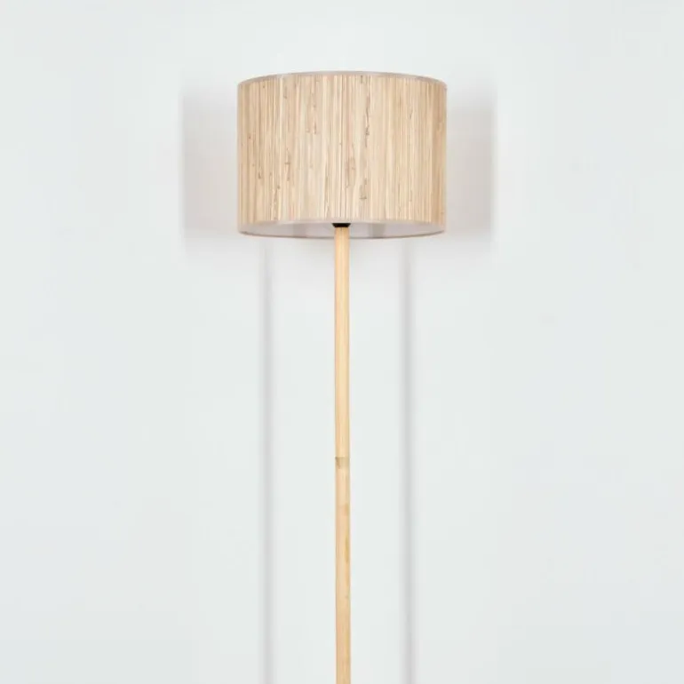 Bongal Lampadaire Écru, 1 lumière